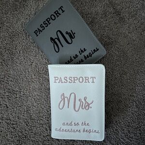 Mr. & Mrs. Passport Holders Set